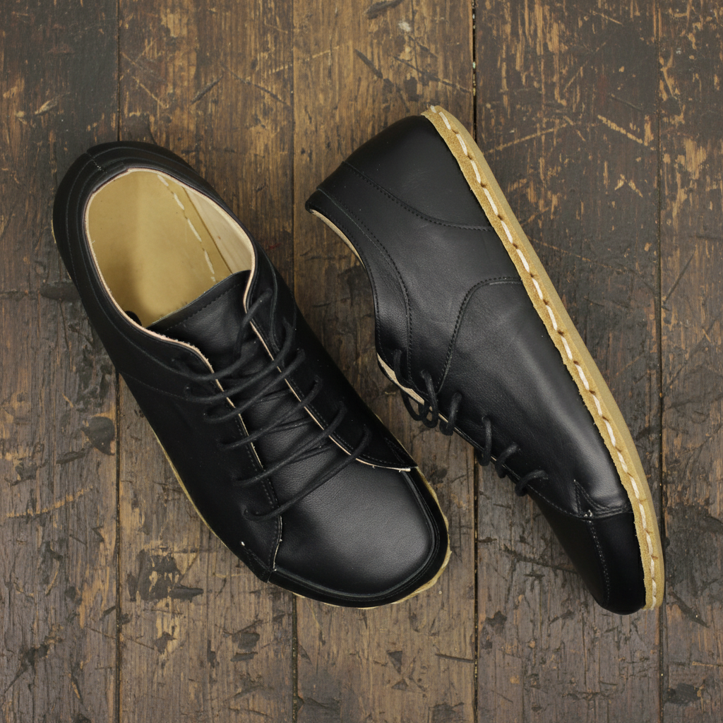 Black Barefoot Sneakers Men