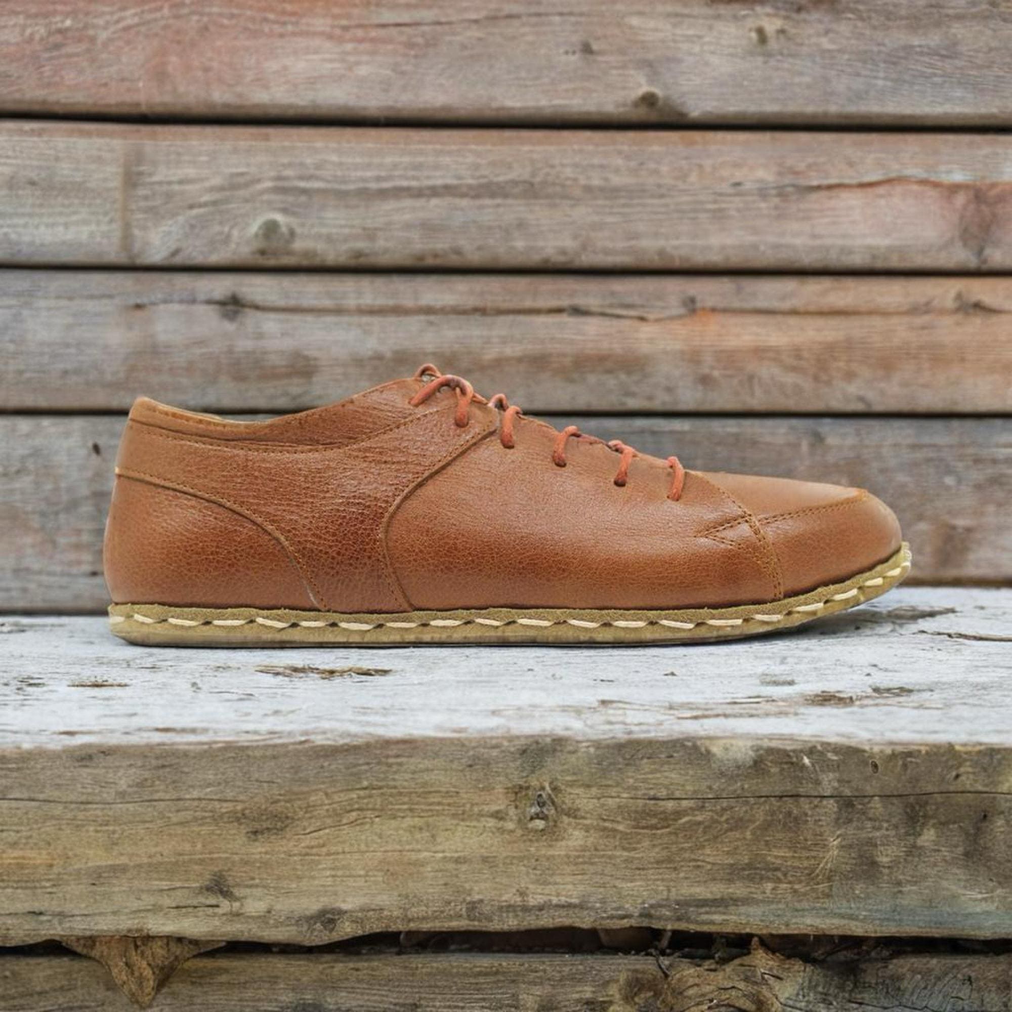 Brown Barefoot Sneakers Men