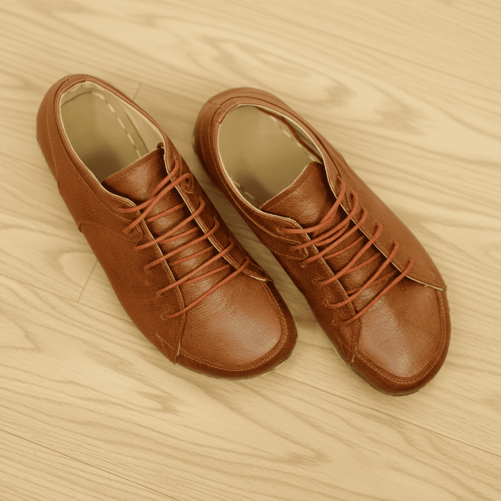 Brown Barefoot Sneakers Men