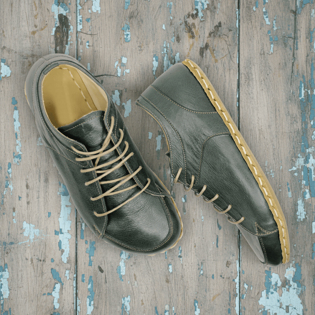 Green Barefoot Sneakers Men