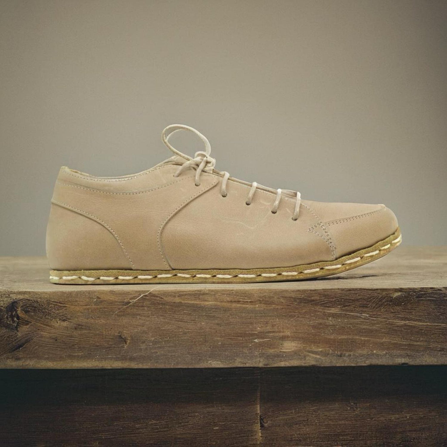 Light Brown Barefoot Sneakers Men