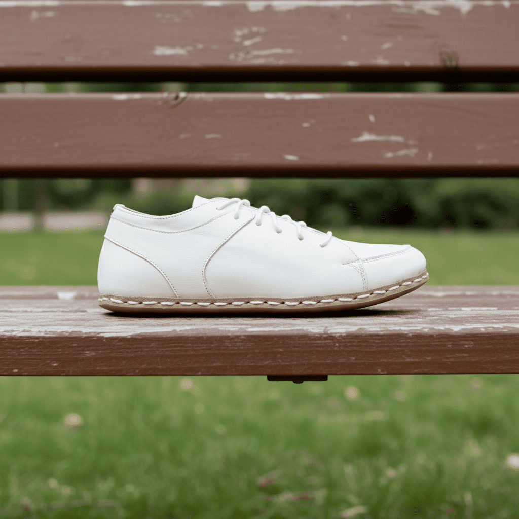 White Barefoot Sneakers Men