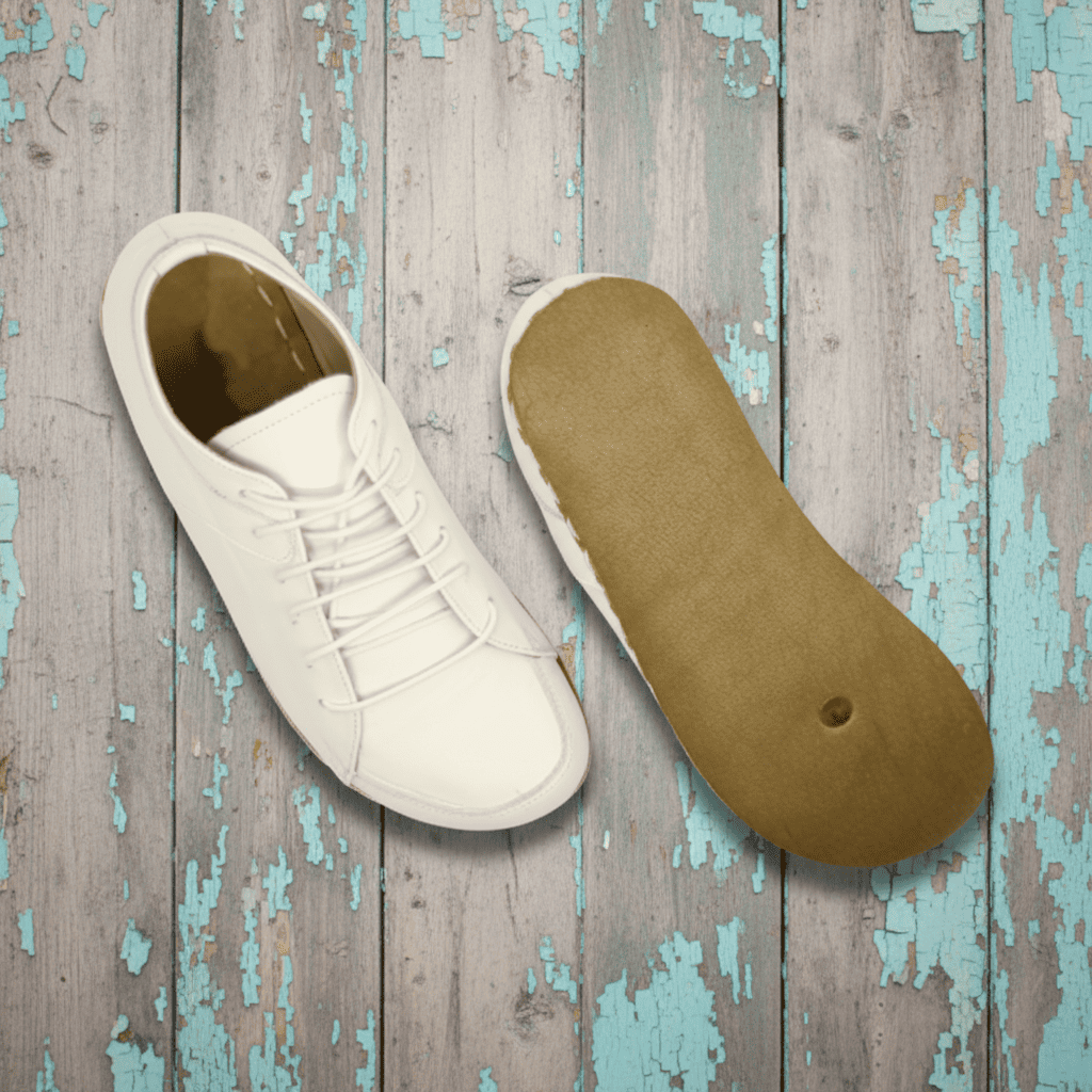 White Barefoot Sneakers Men