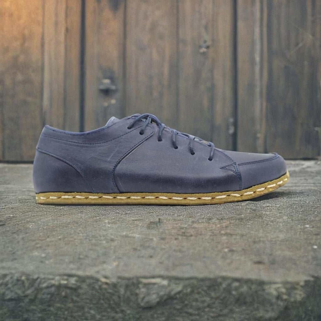 Women Barefoot Dark Blue Sneakers