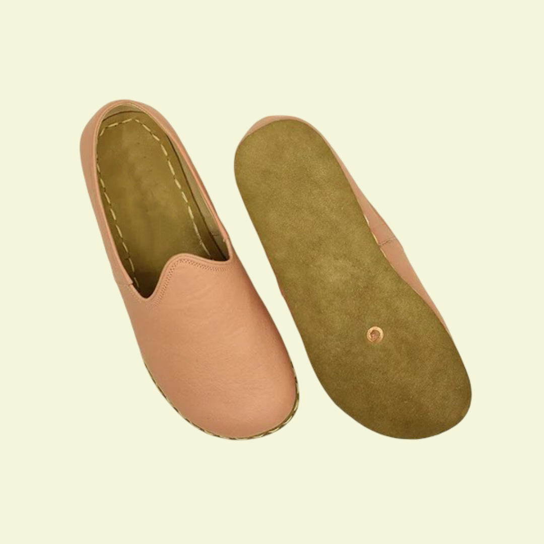 Women Barefoot Pink Slip On Shoes