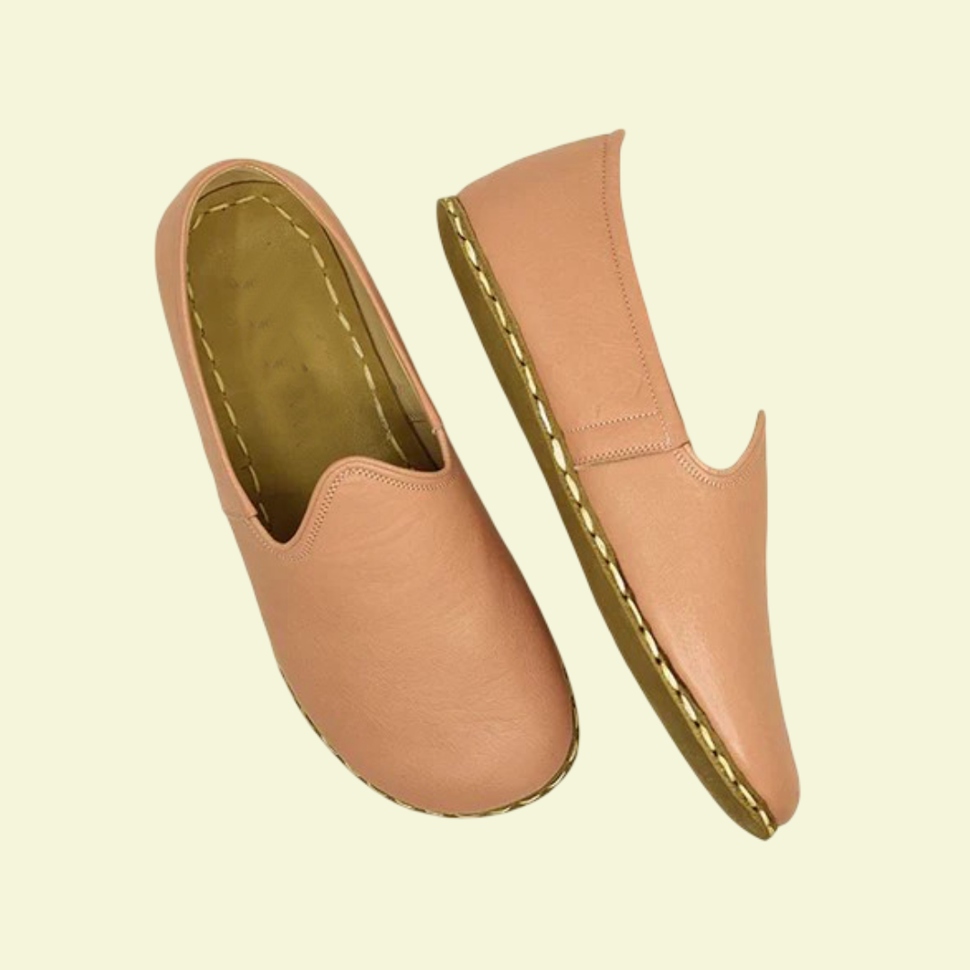 Women Barefoot Pink Slip On Shoes