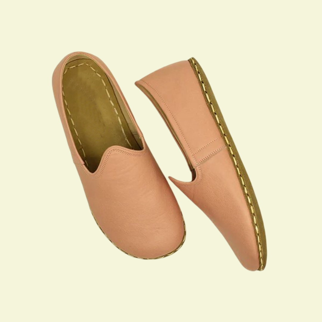 Women Barefoot Pink Slip On Shoes
