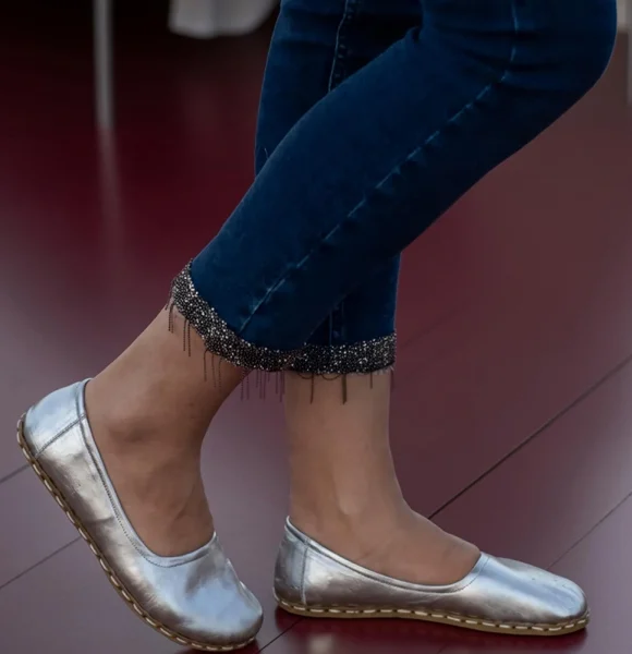 Handmade-Barefoot-Silver-Ballet-Shoes-for-Women