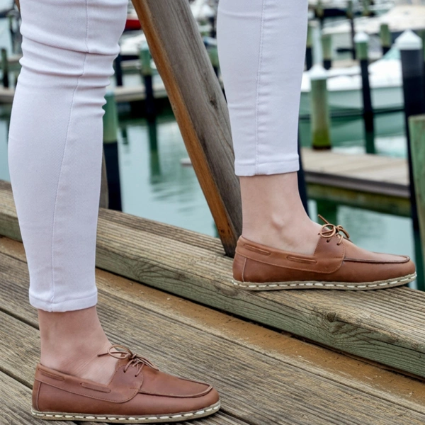 Handmade-Brown-Barefoot-Boat-Shoes-for-Women