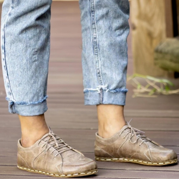 Women-Handmade-Light-Brown-Barefoot-Sneakers