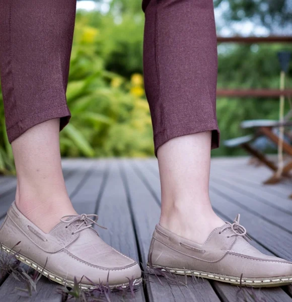 Handmade-Light-Brown-Barefoot-Boat-Shoes-for-Women