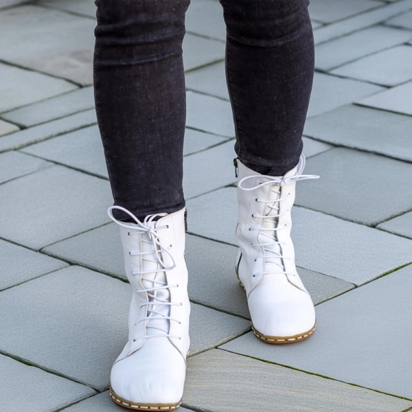Women-Handmade-White-Barefoot-Boots