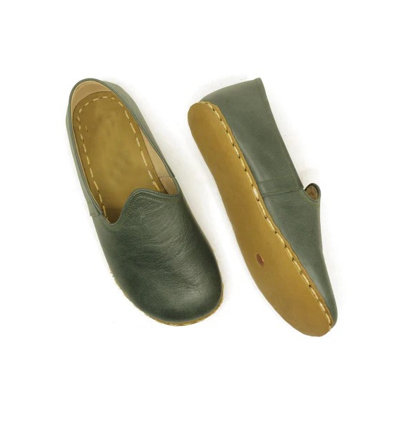 Barefoot Slip On Shoes Dark Green