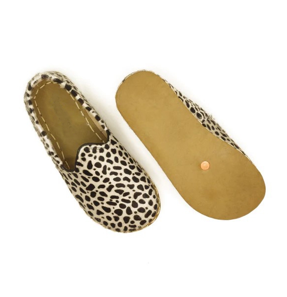 Leopard Print Barefoot Slip On Shoes