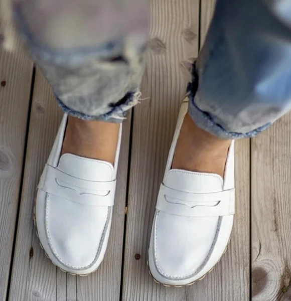 Handmade-White-Barefoot-Earthing-Womens-Penny-Loafers
