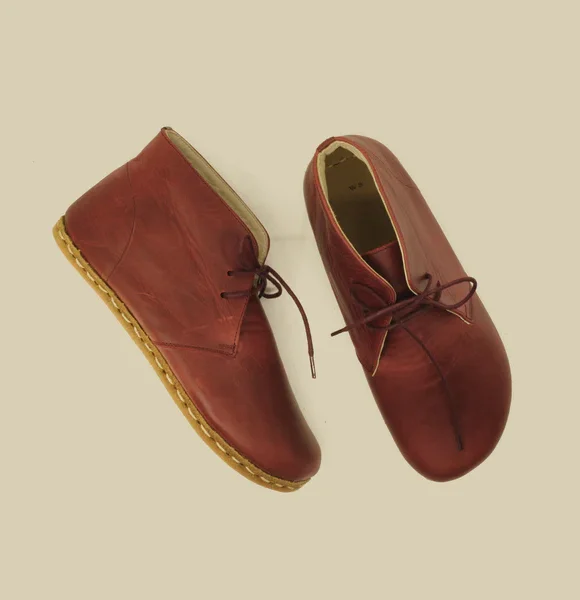Barefoot Burgundy Chukka Boots