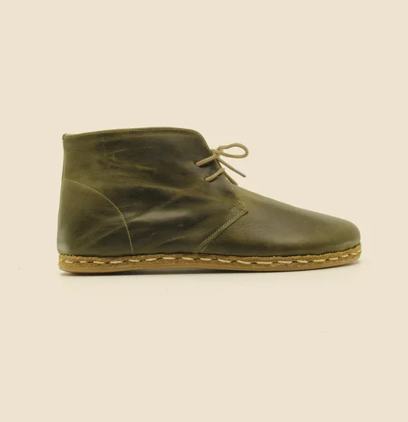 Barefoot Green Chukka Boots