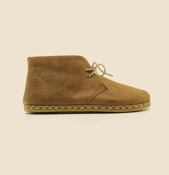 Barefoot Matte Brown Chukka Boots