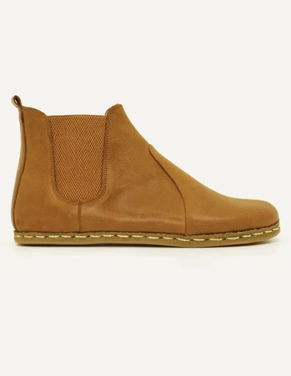 Brown Barefoot Chelsea Boots