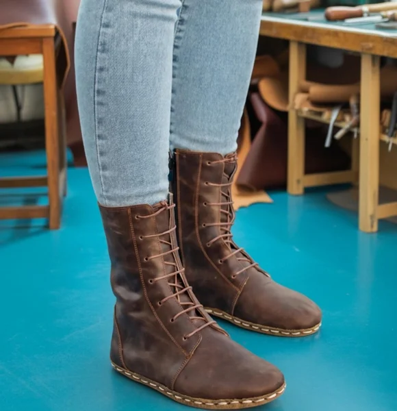 Brown Barefoot Boots